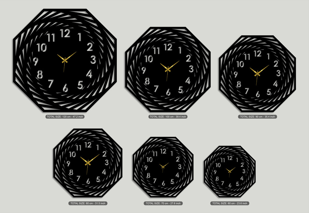 Simetría Divina – Geometría Ornamental Decoración De Pared Metal