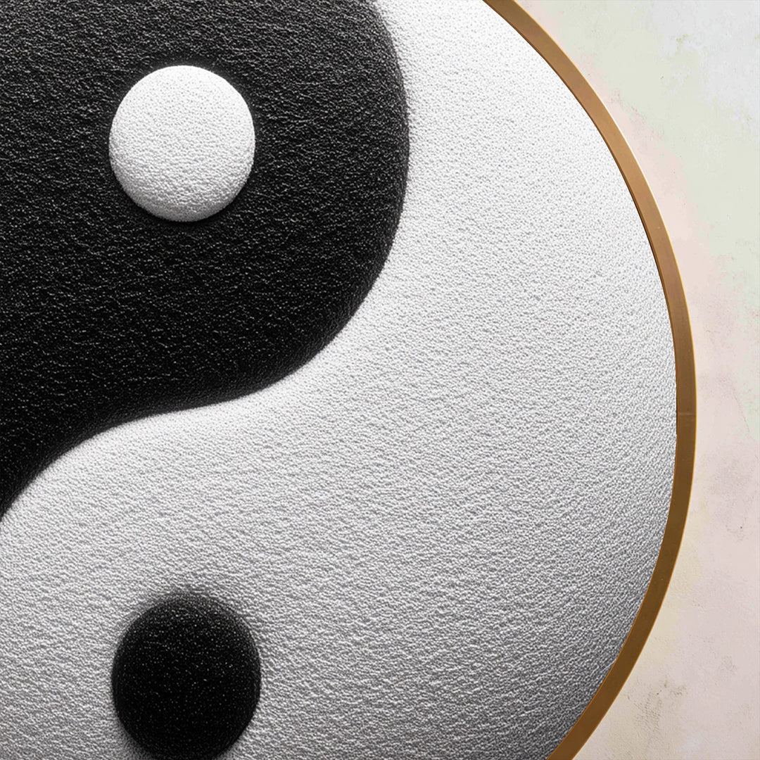 Equilibrio eterno – Ronda Yin Yang Cuadro al óleo