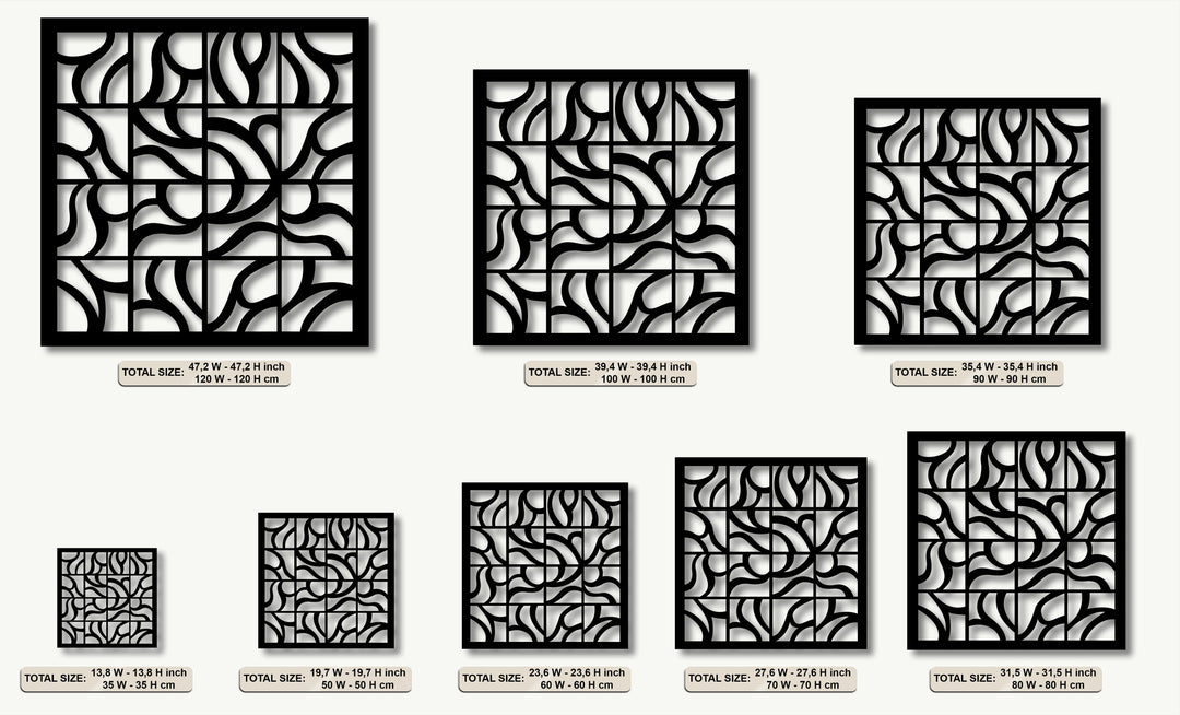 Chiave greca rotonda decorativa Specchio da Parete – Decorazione da parete con specchio classico moderno