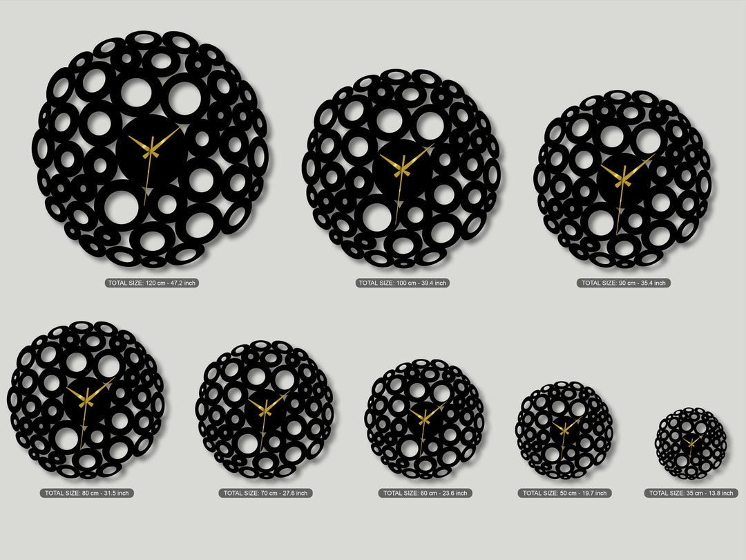 Simetría Divina – Geometría Ornamental Decoración De Pared Metal