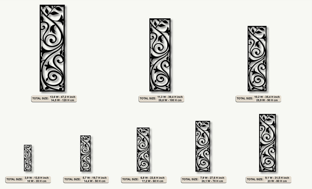 Chiave greca rotonda decorativa Specchio da Parete – Decorazione da parete con specchio classico moderno