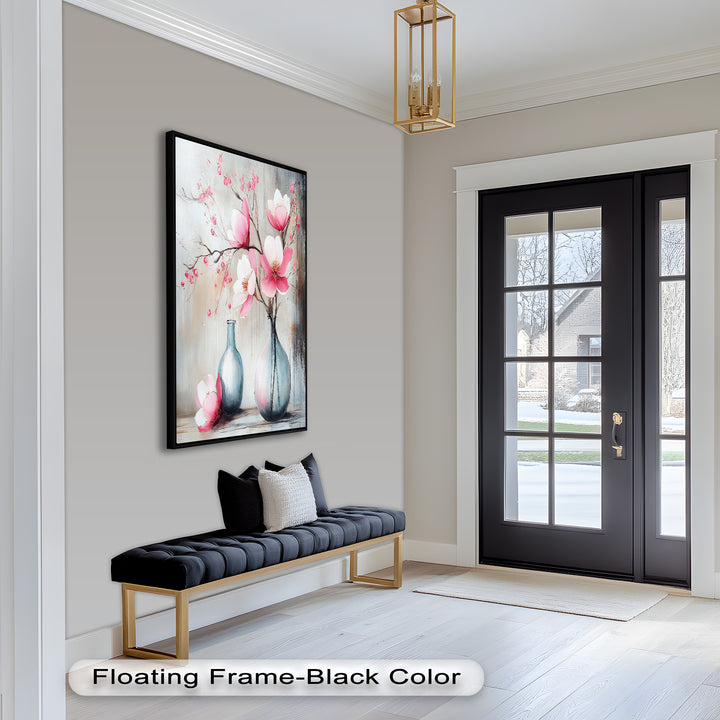 Soft Pink Magnolia - Flower Oil Painting