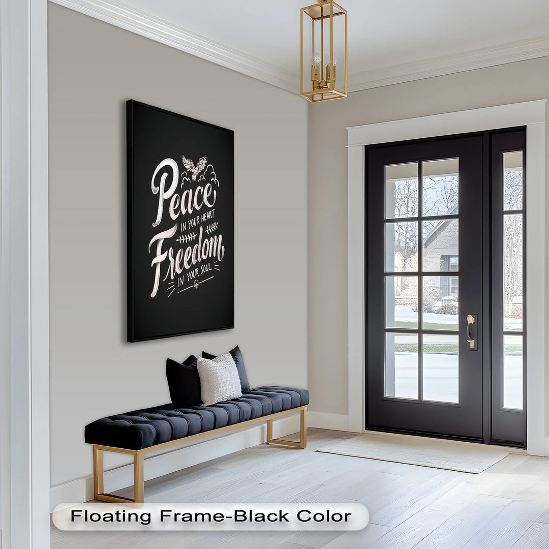 Peace and Freedom Wall Art – Oil Painting - MyPhotoStation