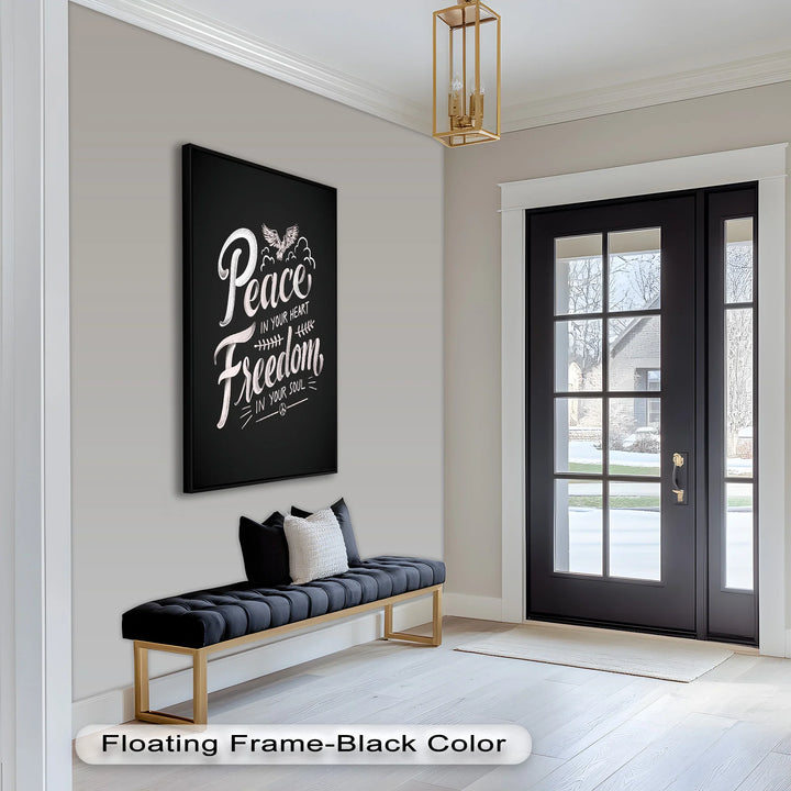 Peace and Freedom Wall Art – Oil Painting - MyPhotoStation