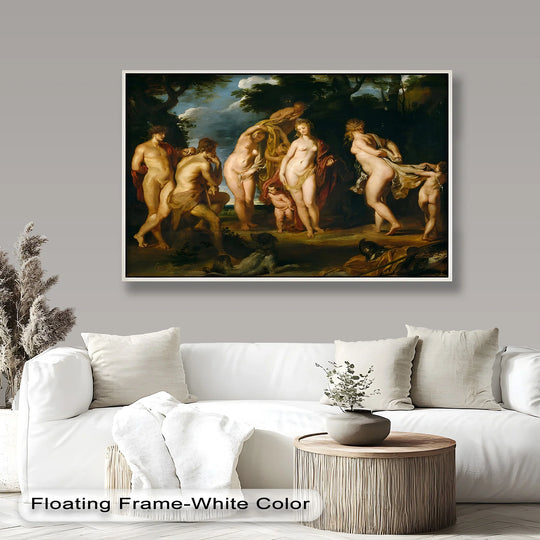 The Judgment of Paris – Mythological Renaissance Oil Painting - MyPhotoStation