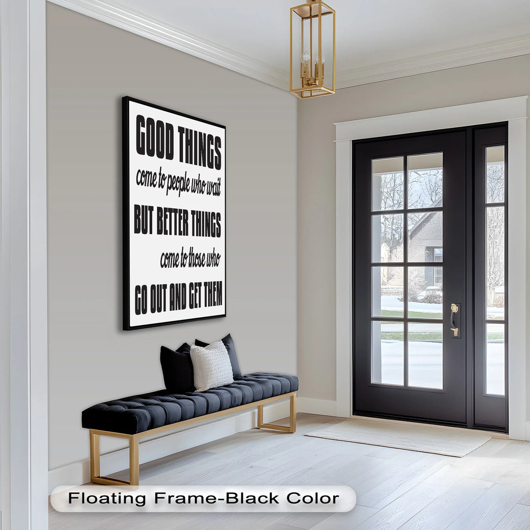 Good Things Come to People Who Wait – Oil Painting - MyPhotoStation
