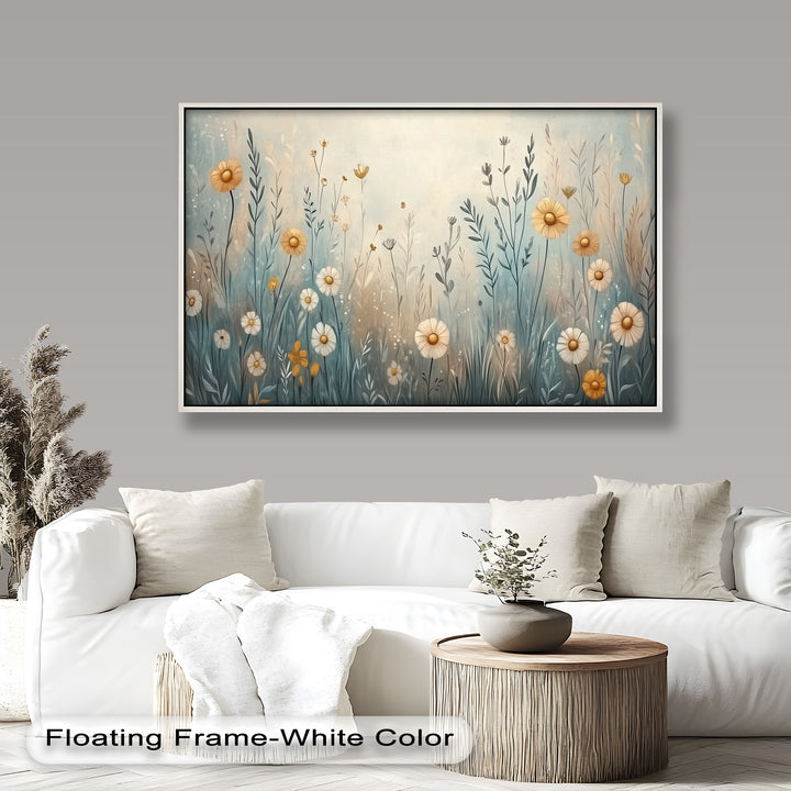 Wildflower Whimsy – Floral Oil Painting