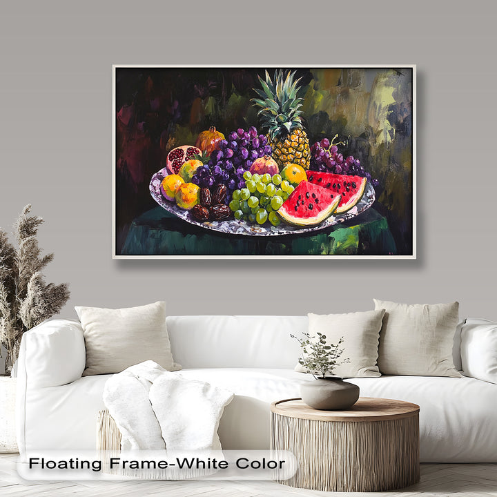 Exotic Fruit Kitchen Decor –  Still Life Oil Painting