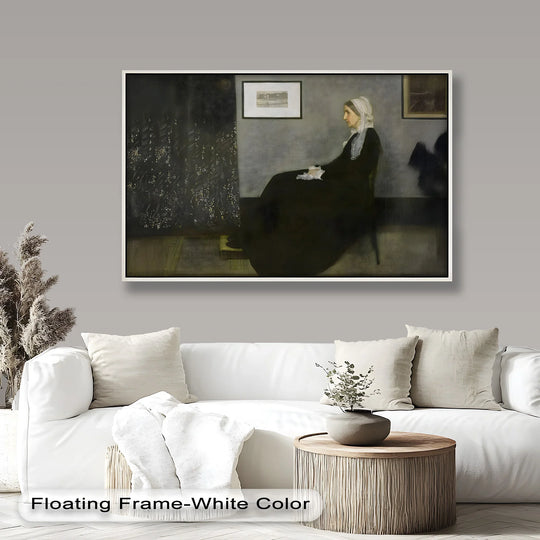 A Quiet Devotion – Seated Woman in Black Historic Oil Painting - MyPhotoStation