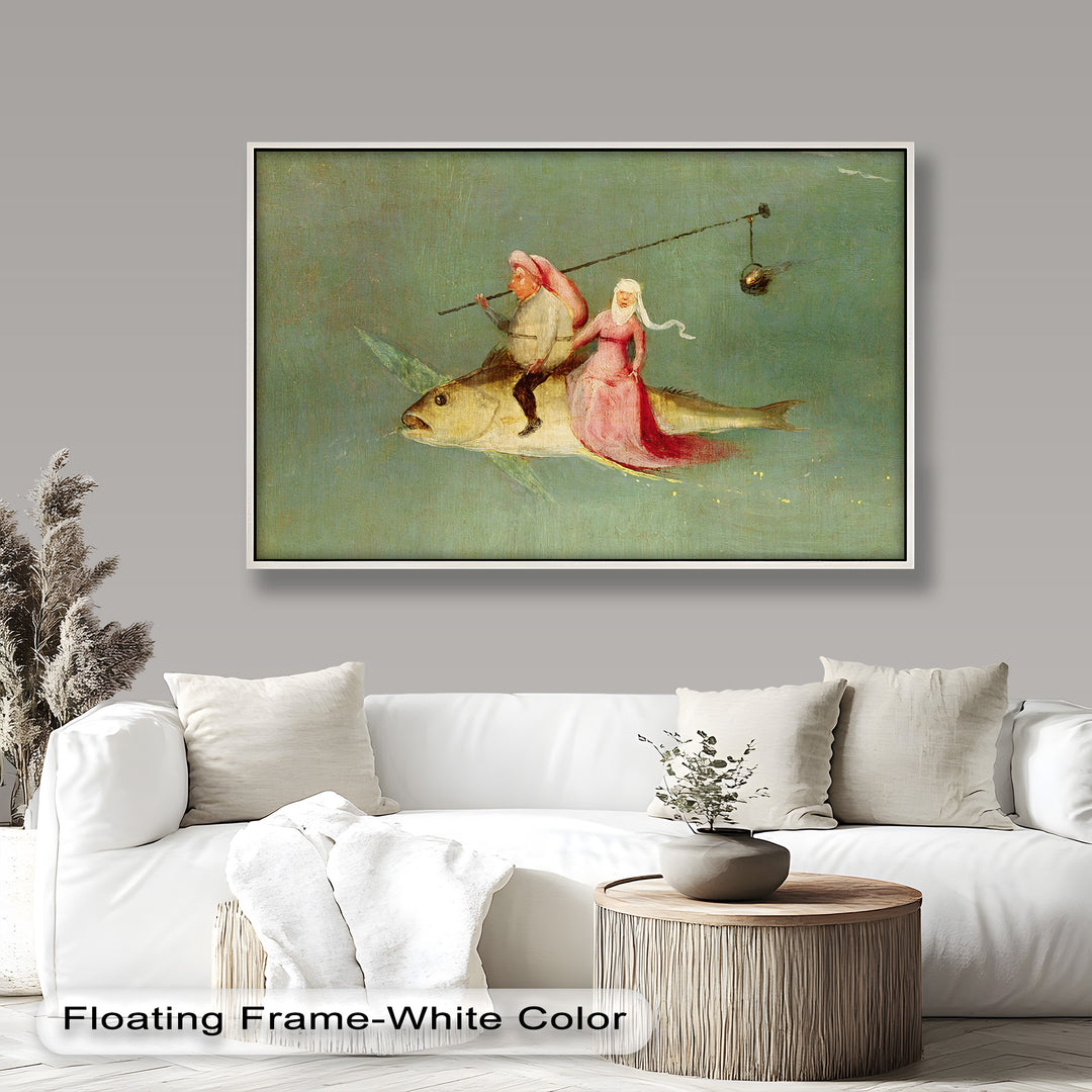 Riders of the Surreal Sea – Renaissance Oil Painting
