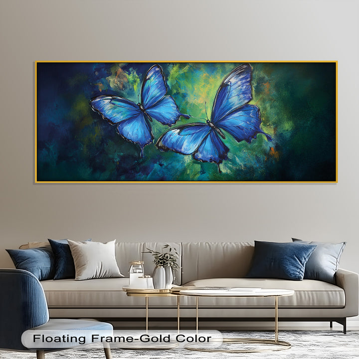 Dance of the Blues – Animal Oil Painting
