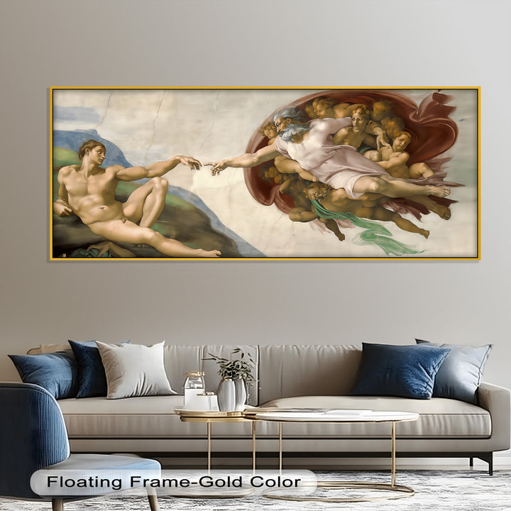 The Creation of Adam - Classicism Oil Painting