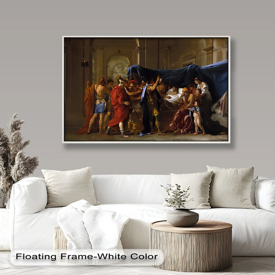 Farewell to the Hero – Classicism Oil Painting - MyPhotoStation