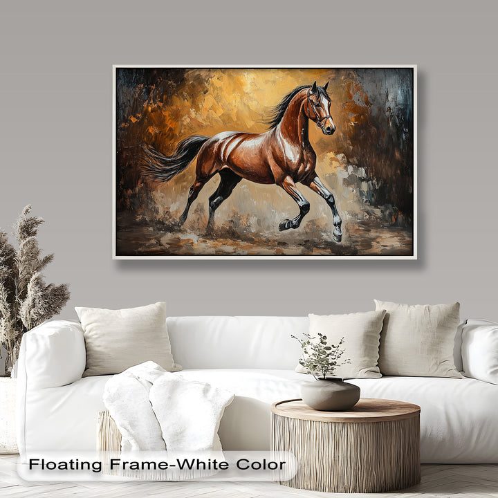 Majestic Horse – Modern Oil Painting