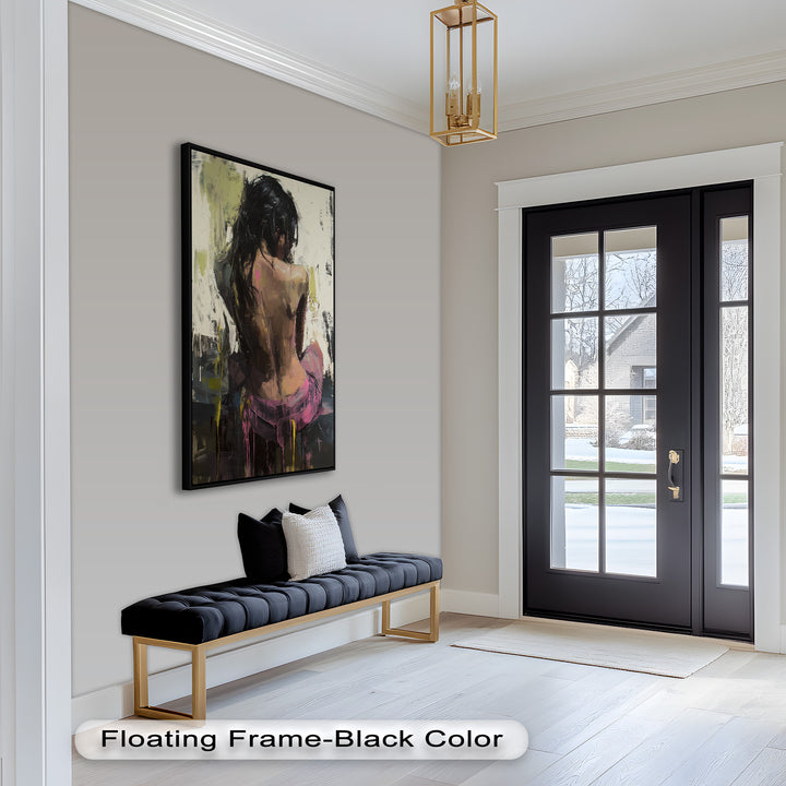 Whispers of Silence – Contemporary Figurative Nude Oil Painting