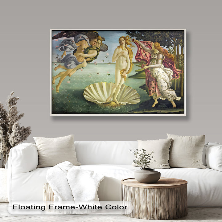 The Birth of Venus – Renaissance Nude Oil Painting