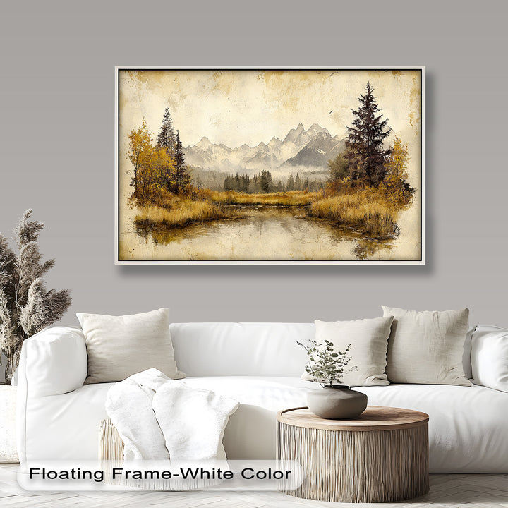 Ideal for rustic, cabin, or heritage-inspired spaces, this piece adds warmth, charm, and a touch of mountain serenity.