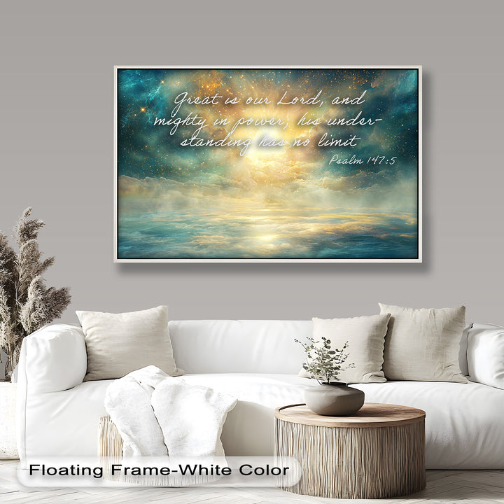 Limitless Understanding – Faith-Inspired Spiritual Artwork






