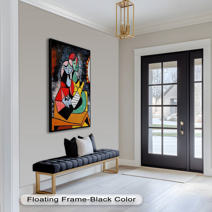 Embrace in Color – Picasso Oil Painting