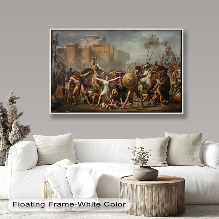 The Sabine Women Intervene – Classicism Oil Painting