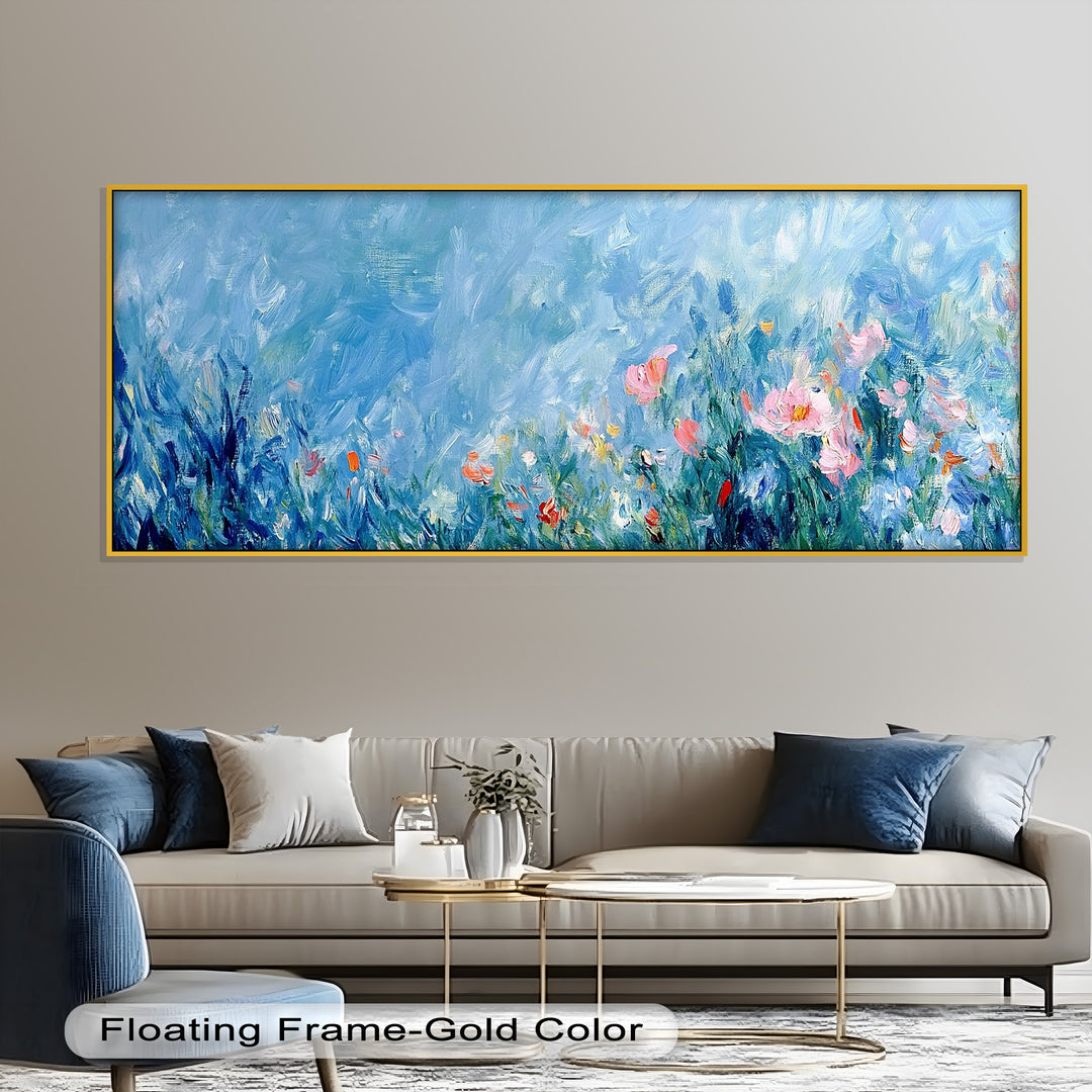 Abstract Floral - Impressionist Oil Painting
