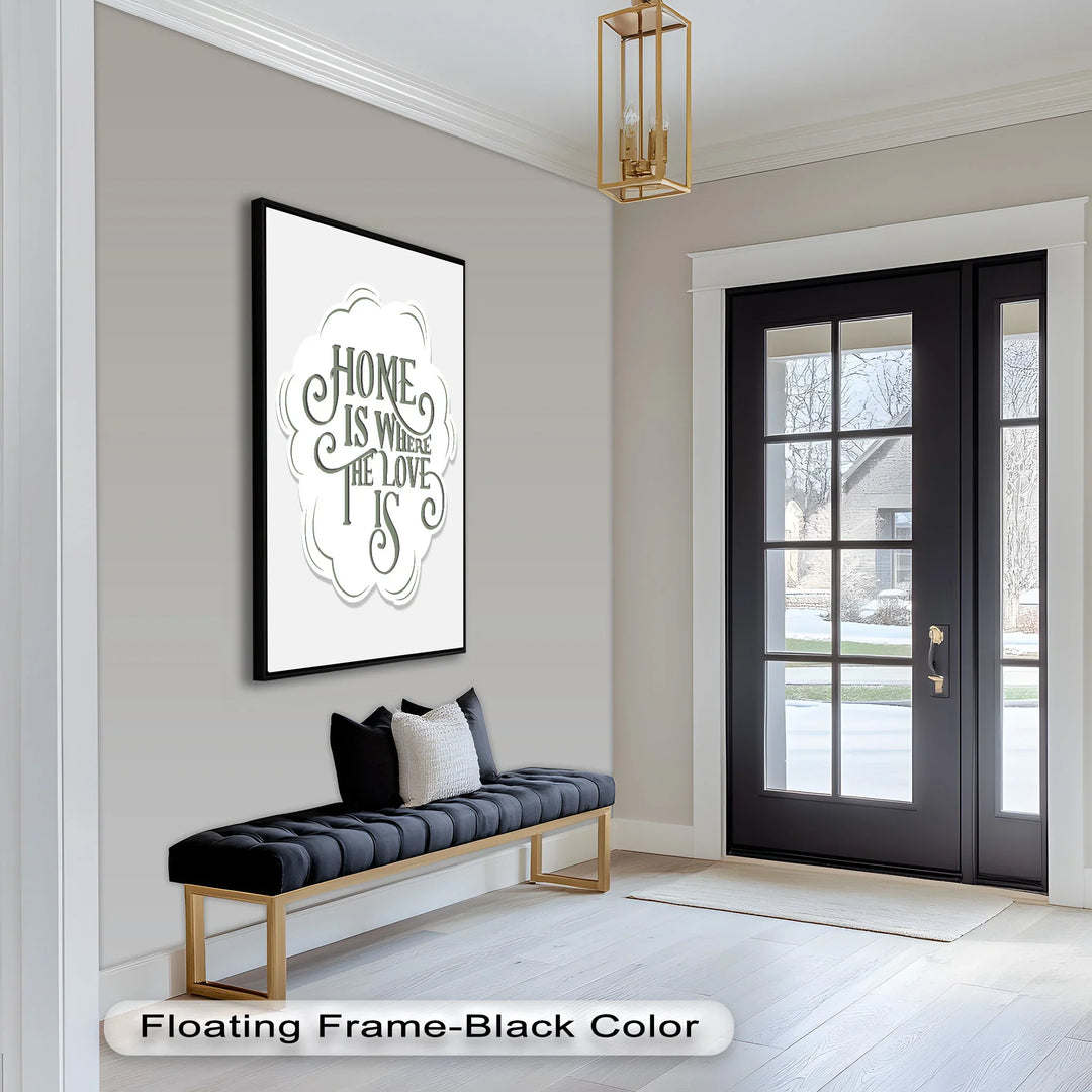 Home Is Where the Love Is – Oil Painting - MyPhotoStation