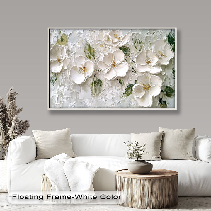 White Flower – Botanical Oil Paintings
