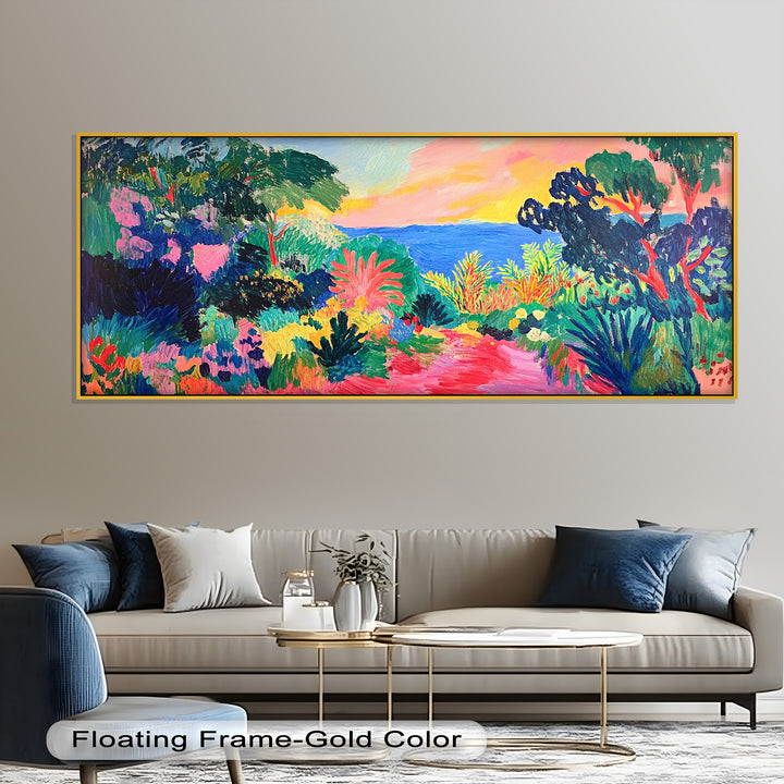 Path to Paradise – Fauvist Landscape Oil Painting