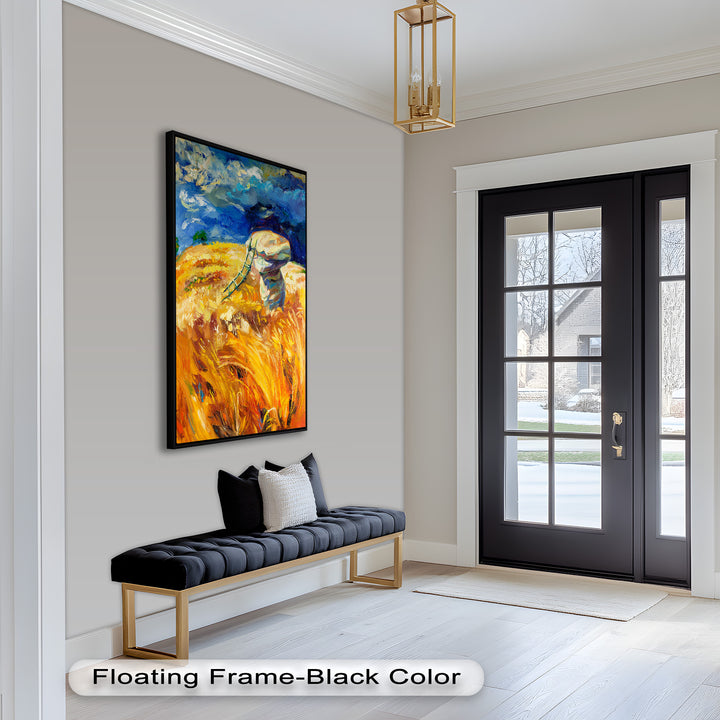 Golden Harvest – Impressionist Oil Painting