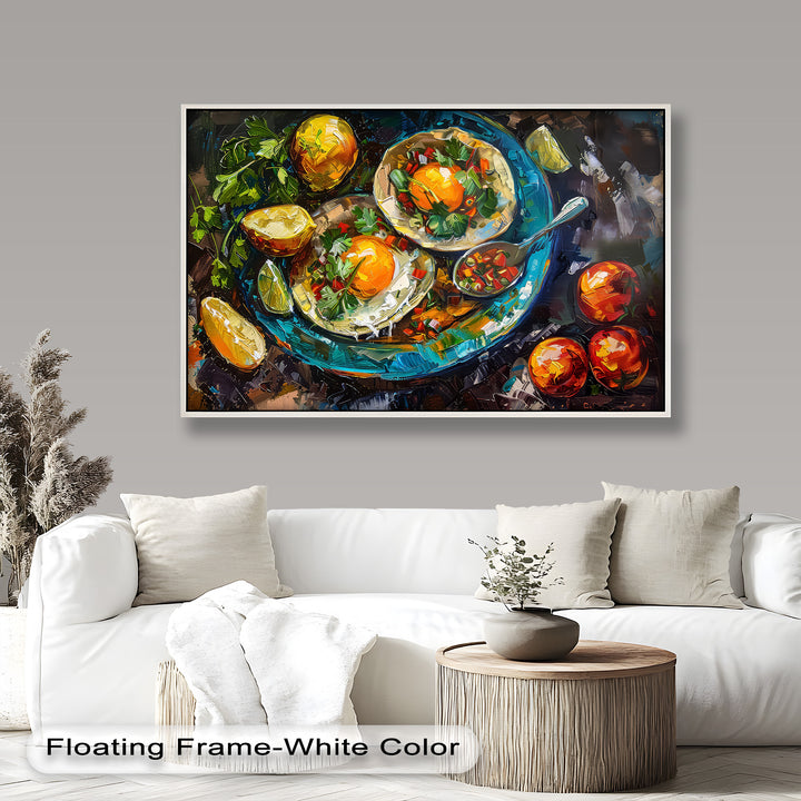 Sunny Morning Brunch – Farbenfrohes Frühstücksbild