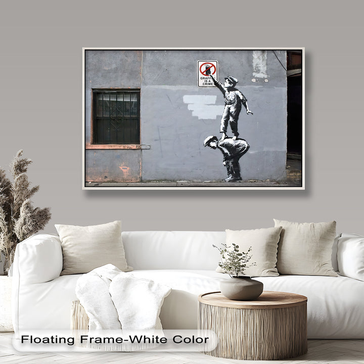 Climb for Expression – Banksy Oil Painting