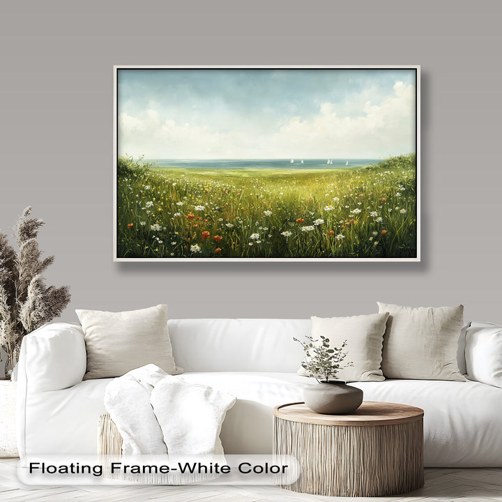 Moody Country Landscape – Serene Oil Painting