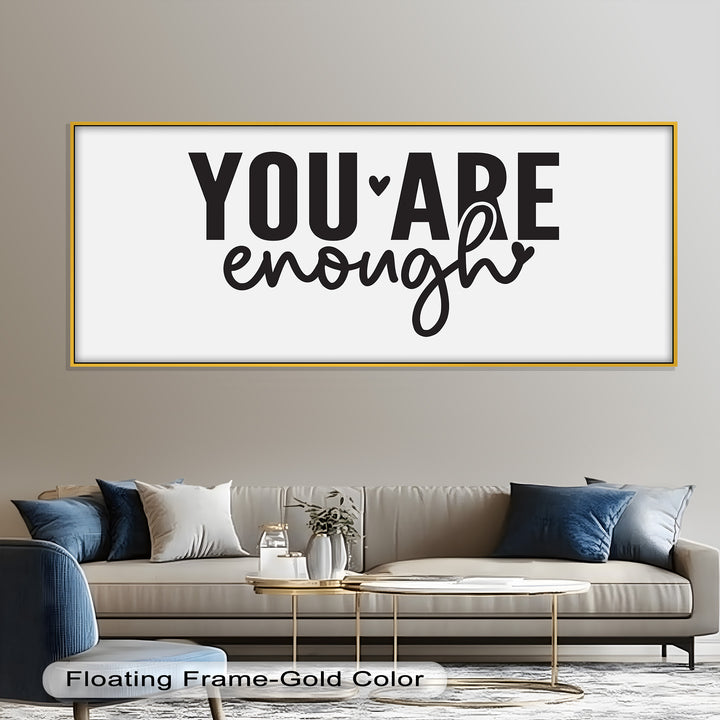 You Are Enough – Modern Oil Painting