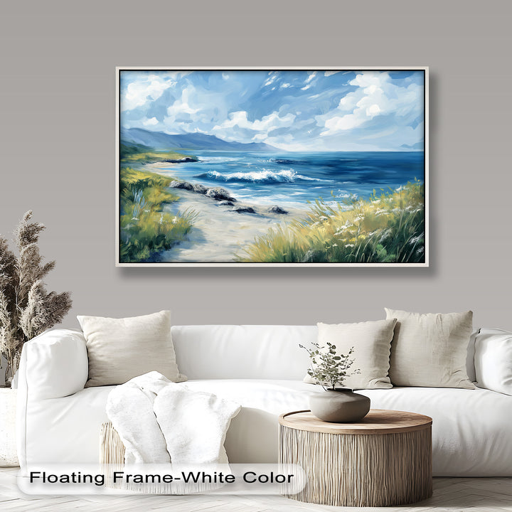 Ocean Breeze – Seaside Landscape Oil Painting
