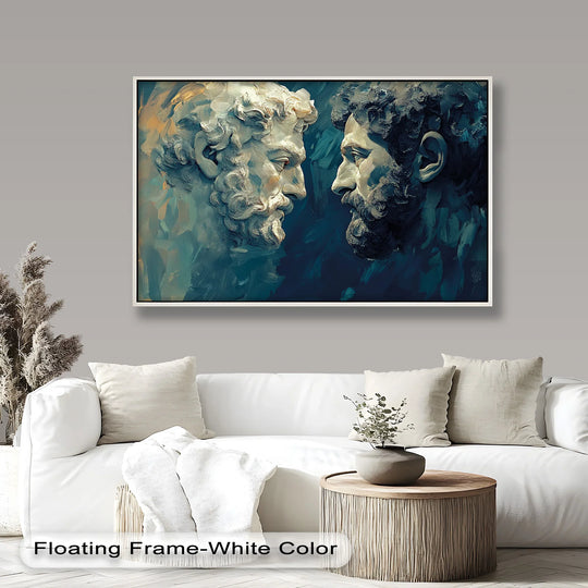 Clash of Titans – Mythology Oil Painting - MyPhotoStation
