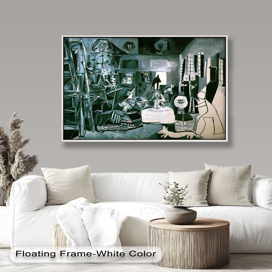 Las Meninas Reimagined by Pablo Picasso – Cubist Oil Painting