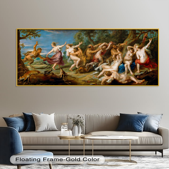 The Ravishing of the Maenads – Mythological Oil Painting