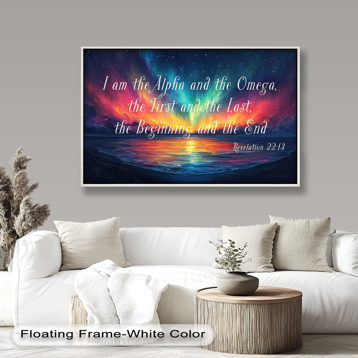Biblical-themed celestial scene reflecting God's sovereignty over time.
