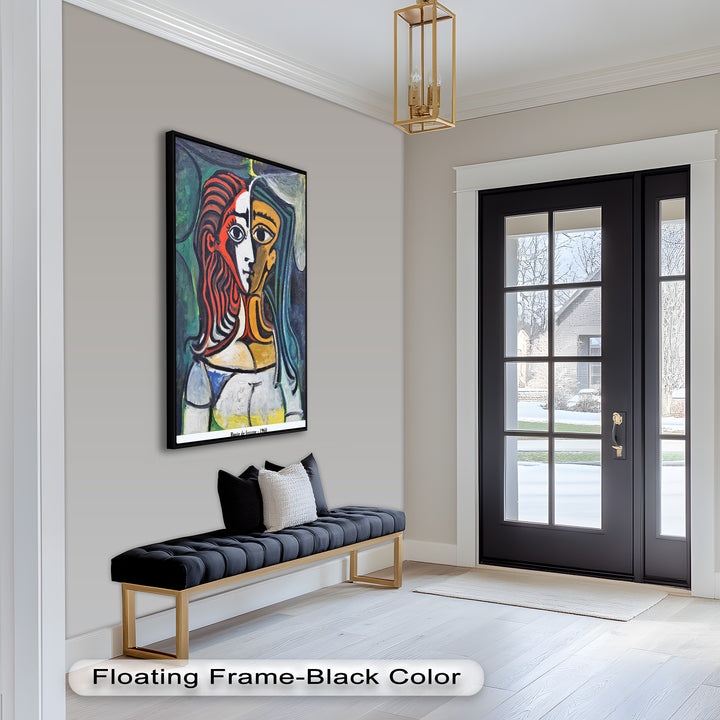 Dual Gaze – Buste de Femme Inspired Picasso Oil Painting