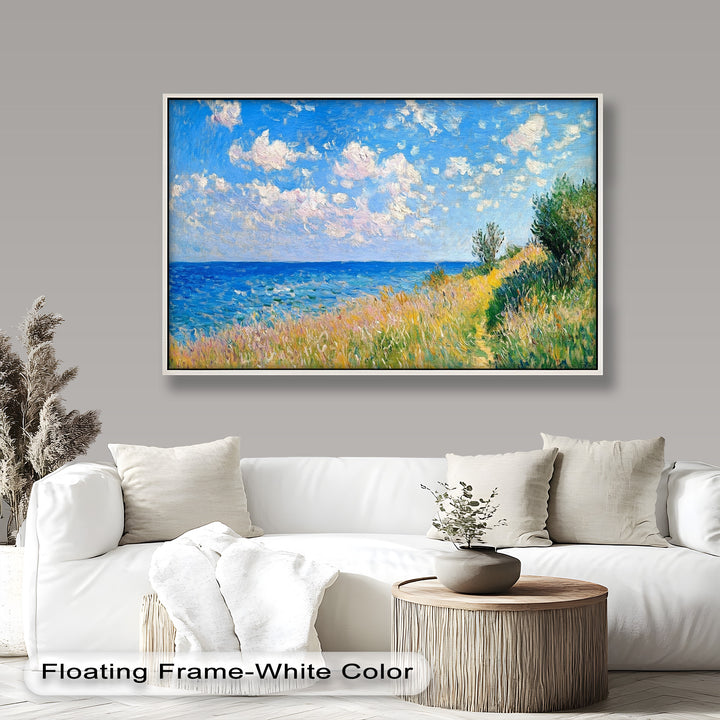 Seaside Landscape Impressionist - Modern Oil Painting