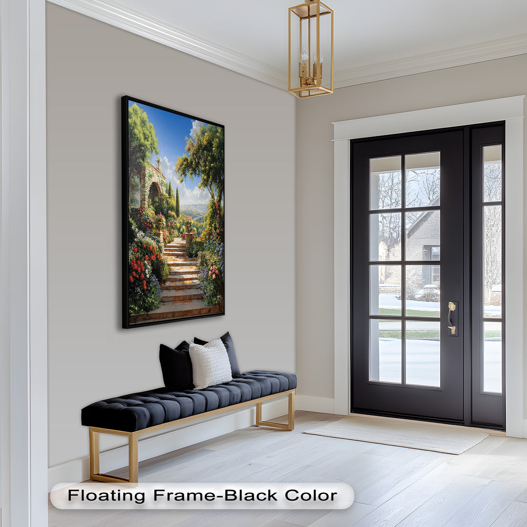 Garden of Eternal Bloom – Renaissance Oil Painting