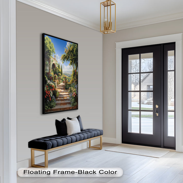 Garden of Eternal Bloom – Renaissance Oil Painting
