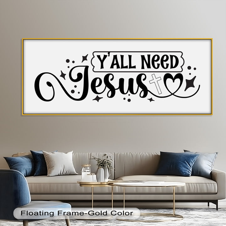 Be Still and Know – Christian Bible Verse Oil Painting