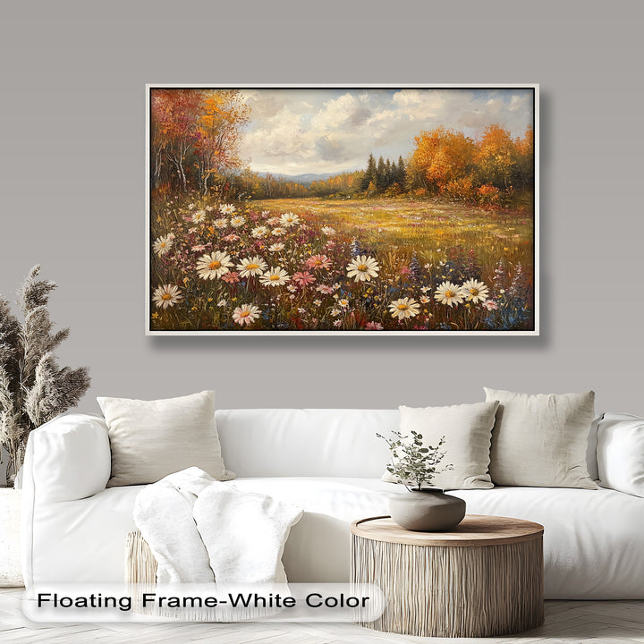 Meadow Bliss – Wildflower Oil Painting