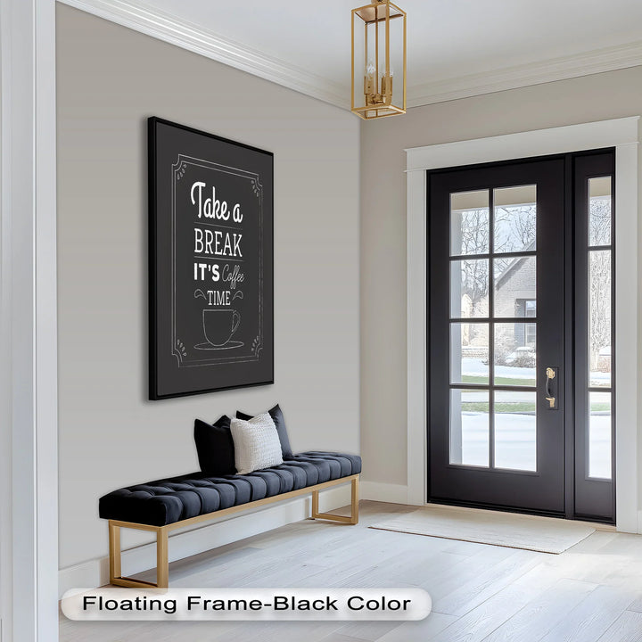 Take a Break – Coffee Time Oil Painting - MyPhotoStation