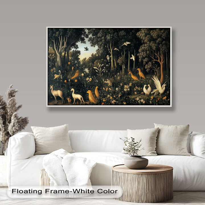 Garden of Grace – Birds Oil Painting