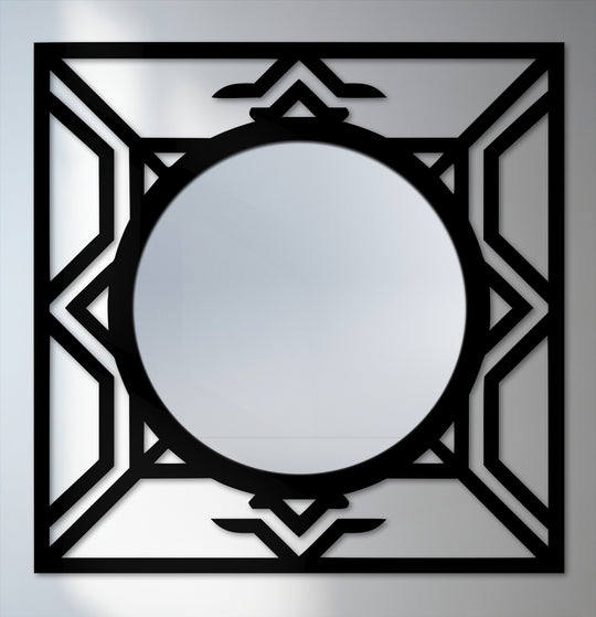eclipse frame floor mirror