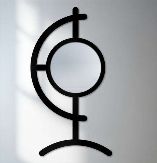 orbit line floor mirror