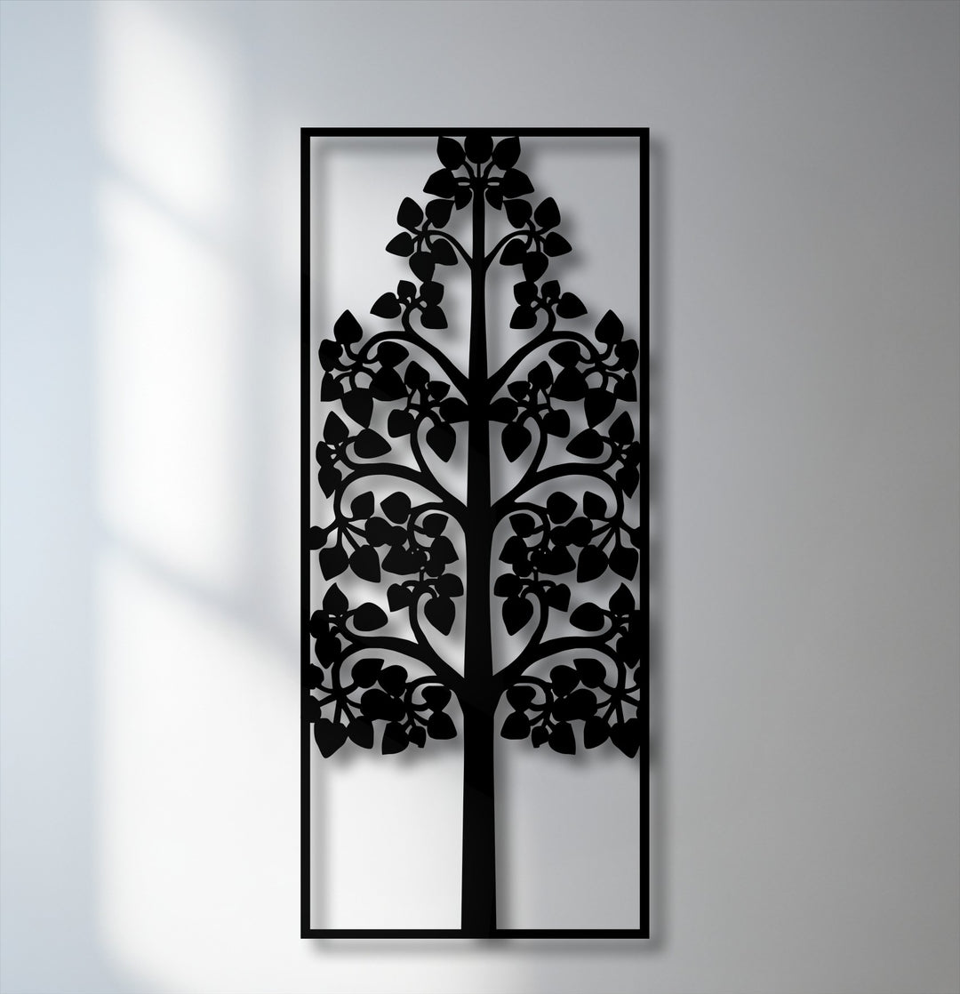 Tree of Life Frame – Elegant Botanical Metal Wall Art