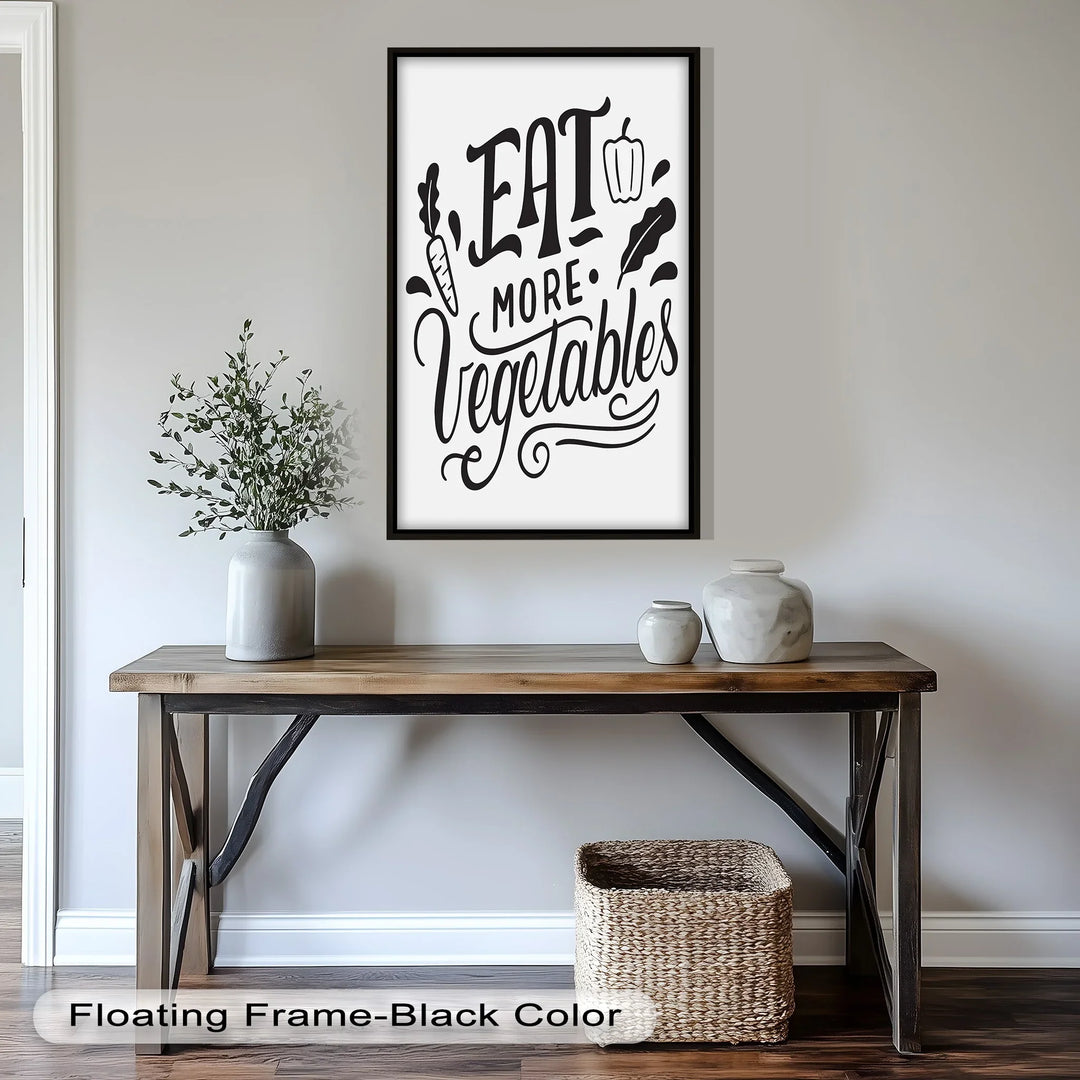 Eat More Vegetables – Modern Oil Painting - MyPhotoStation